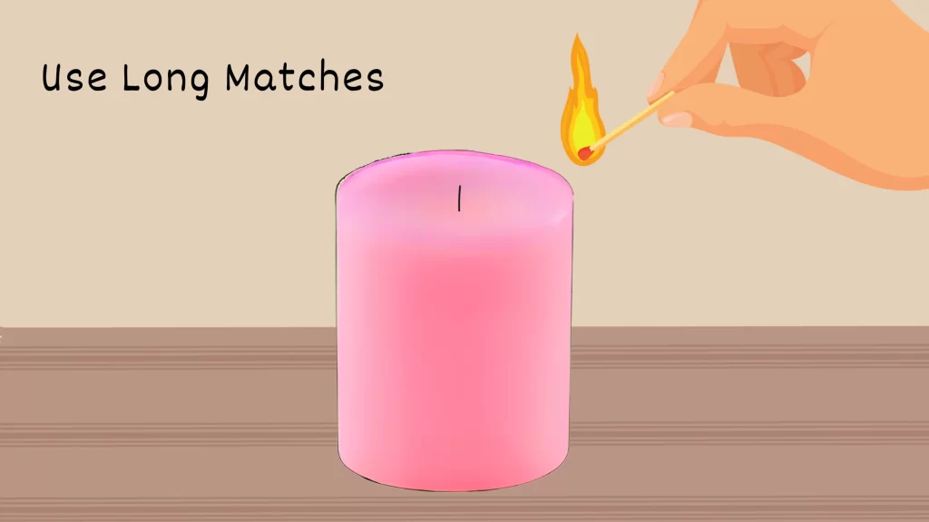how to keep candles from melting outside