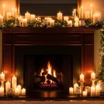 21 Candle Fireplace Ideas to Transform Your Hearth candle fireplace ideas