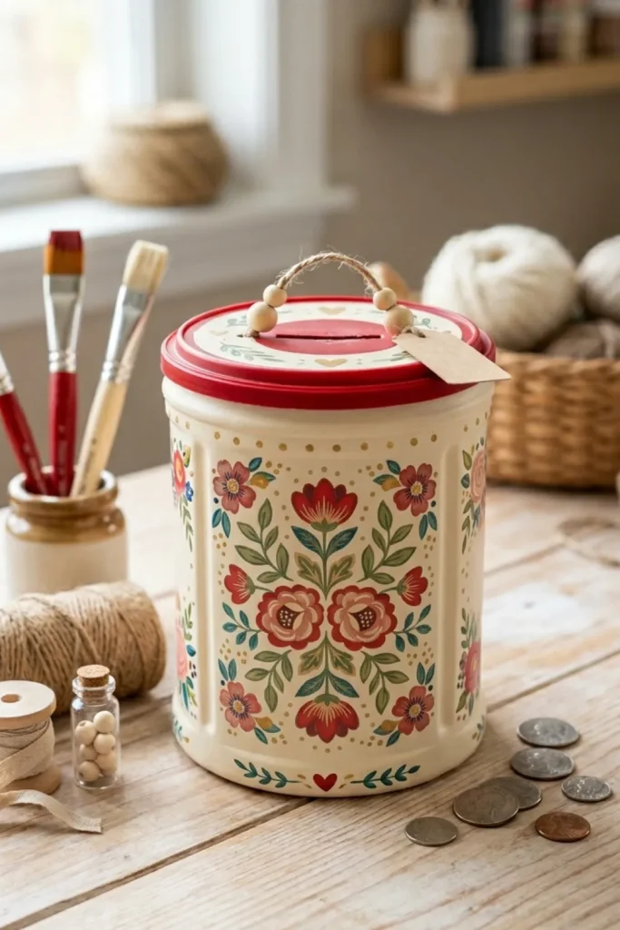 Folgers Coffee Container Crafts