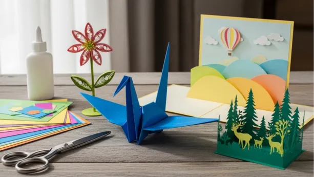 easy paper crafts diy