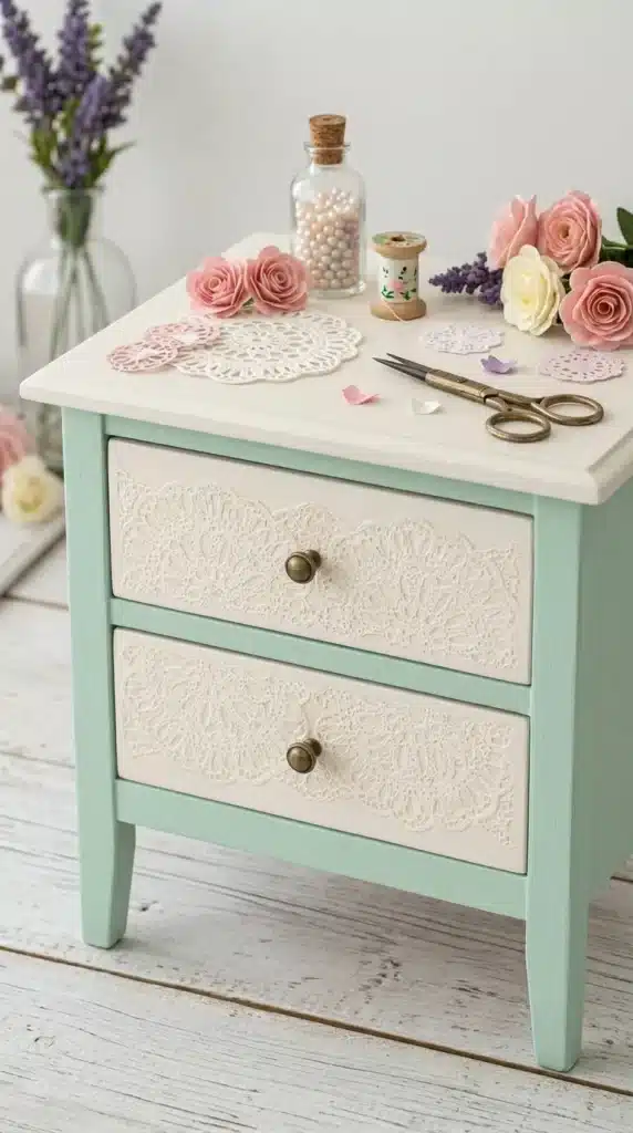doily lace crafts