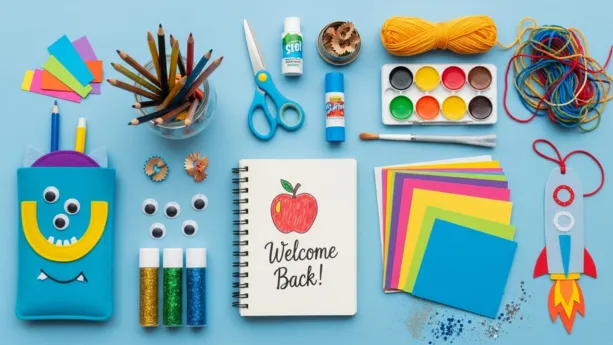 back to school crafts for kids