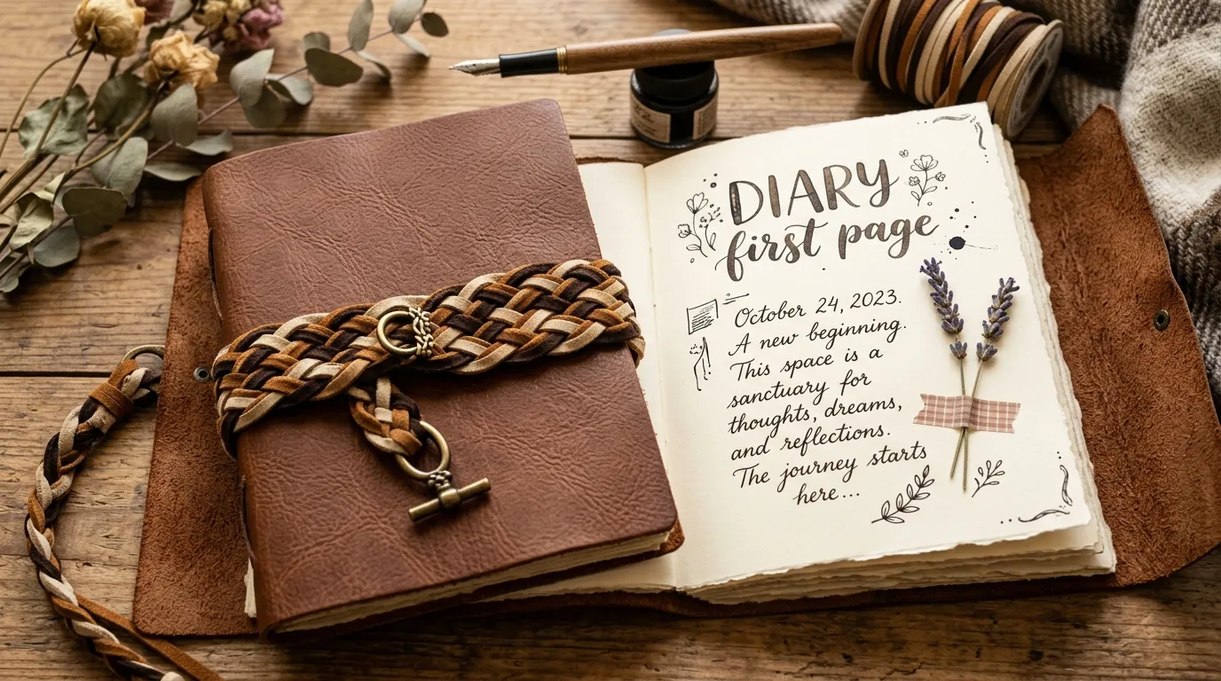 diy diary ideas