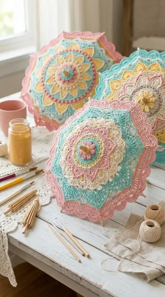 doily lace crafts