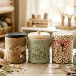 15 Folgers Coffee Container Crafts Ideas You Can Use Every Day folgers coffee containers craft