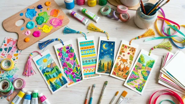 Bookmark painting ideas
