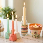 13 Unique DIY Candle Holder Ideas to Brighten Up Any Space DIY candle holders ideas