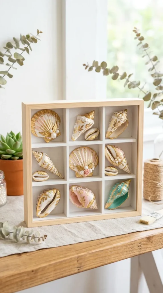 easy seashell craft ideas for toddlers