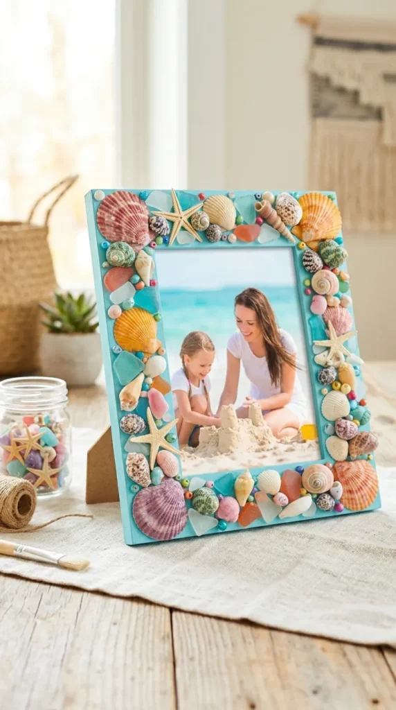 simple seashell craft ideas for kids