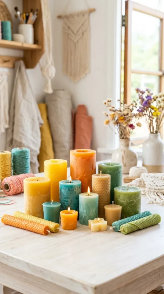 creative candle making ideas