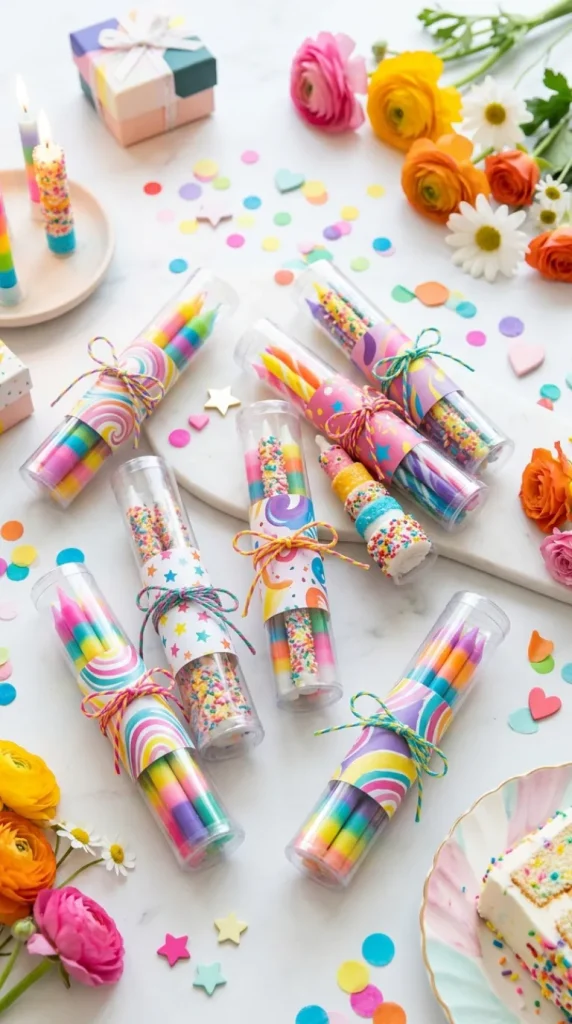 birthday candle giveaway ideas
