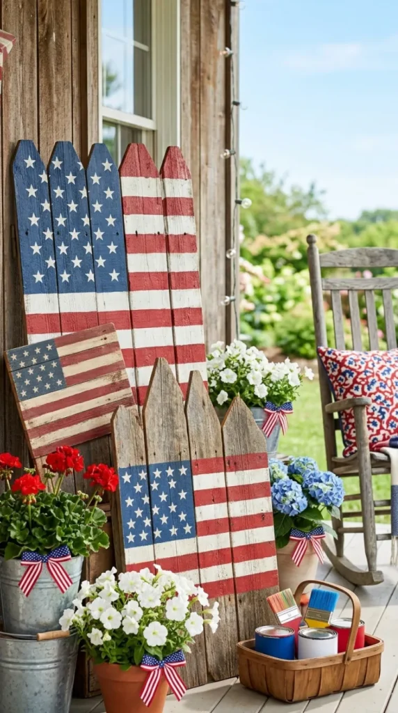 DIY 4th of July wood crafts ideas
