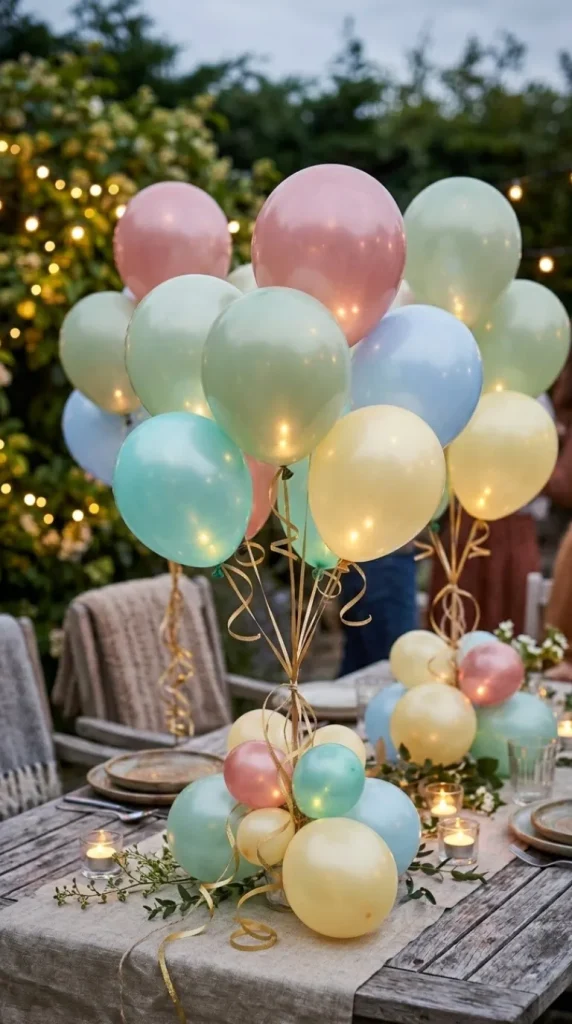 DIY candle light Balloon ideas