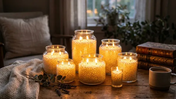 foton pearled candle ideas