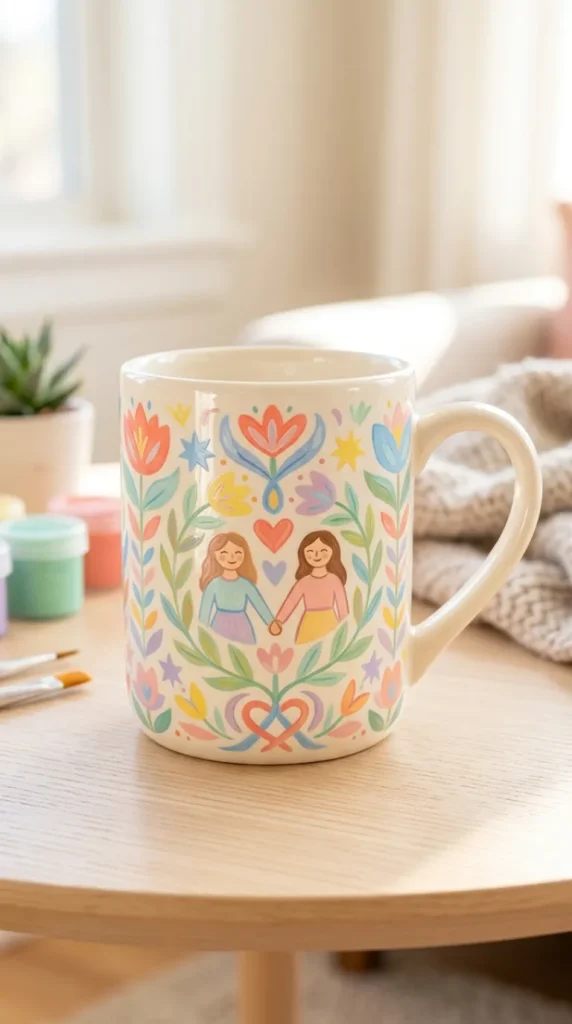 Mug DIY gift ideas for sister