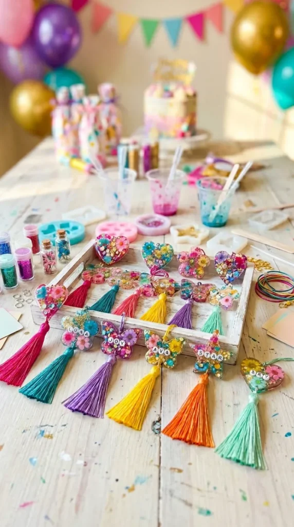 arts and crafts for girls birthday party
