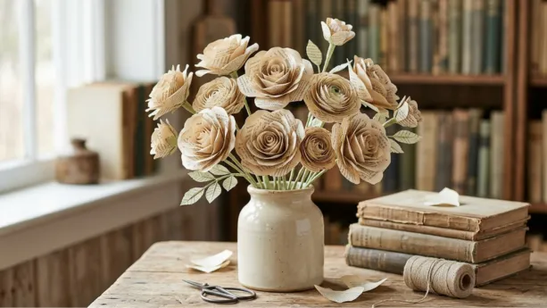 book flower ideas