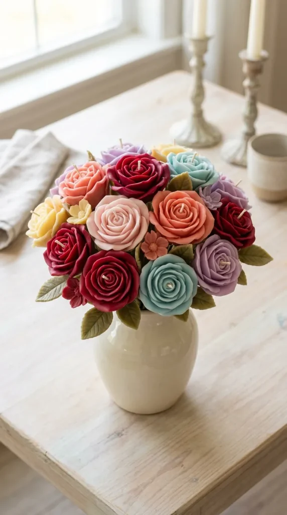 candle bouquet ideas