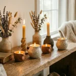 16 Clay Candle Holder Ideas That Look Handmade and High-End clay candle holders ideas