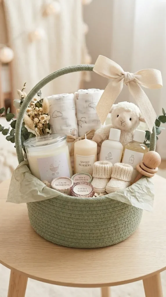 diy candle gift basket ideas