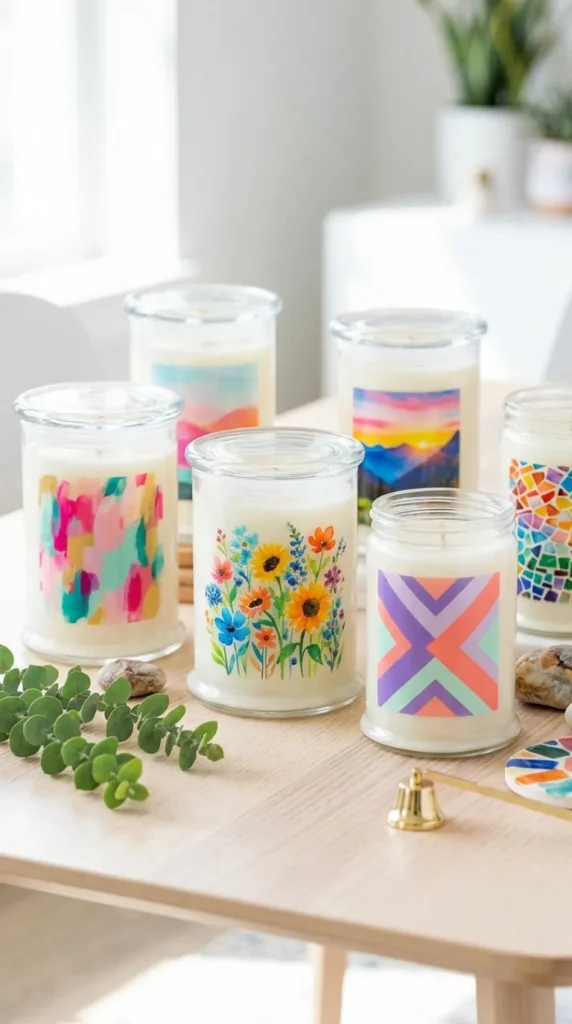 candle label design ideas