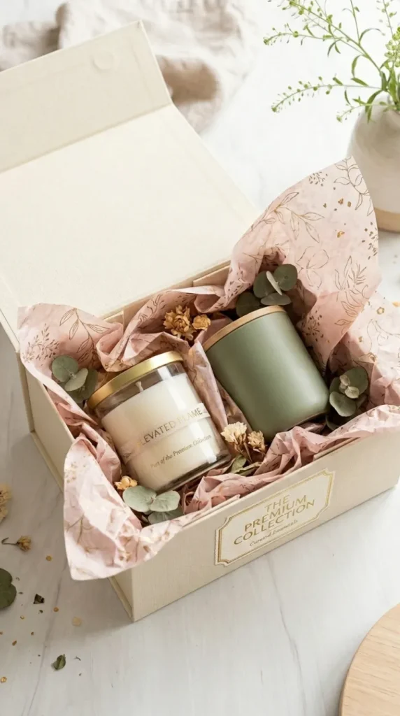small candle packaging design ideas