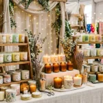 13 Candle Booth Display Ideas for Craft Fairs That Actually Sell candle booth display ideas