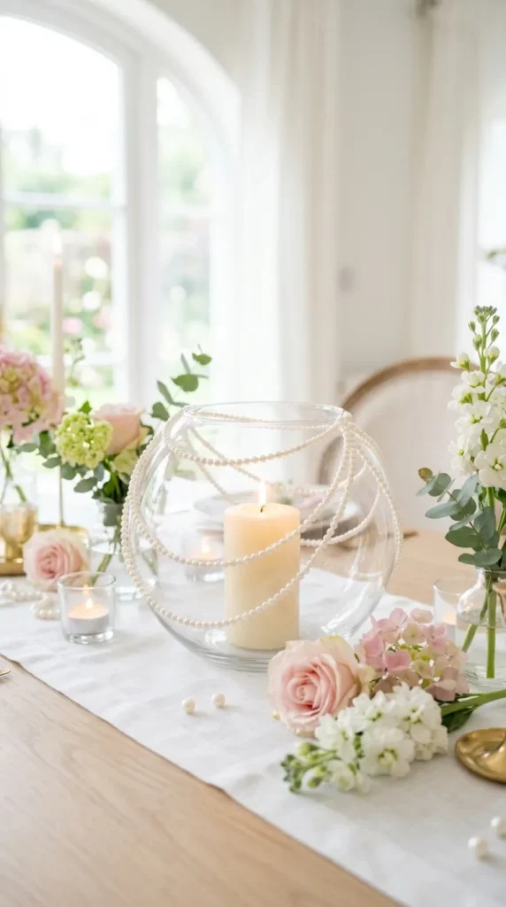 DIY candle centerpiece ideas for table