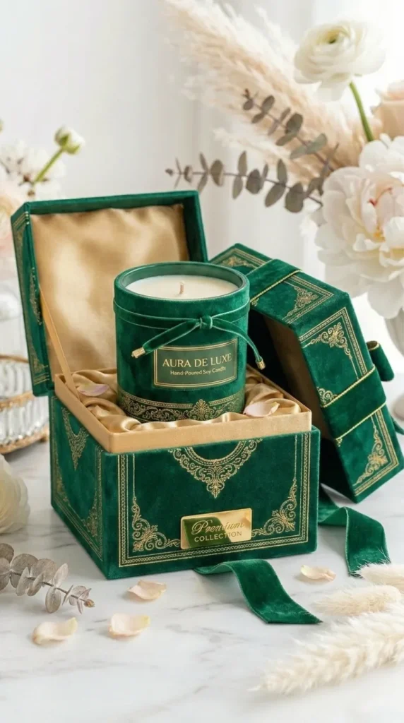 candle box packaging design ideas