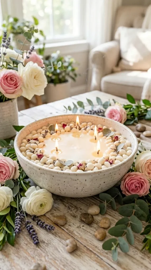 foton pearled candle ideas