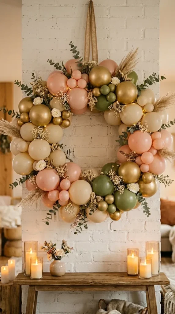 easy candle light Balloon ideas