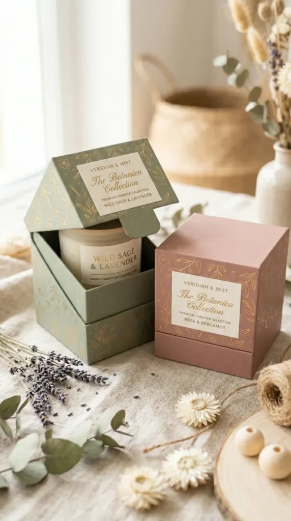 candle packaging design ideas at home