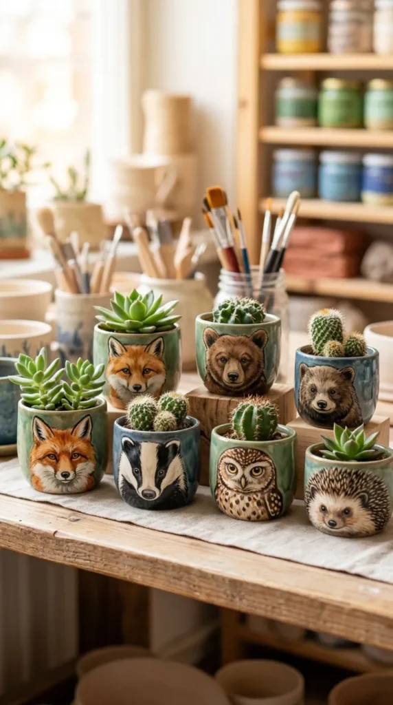 unique hand painted ceramics ideas
