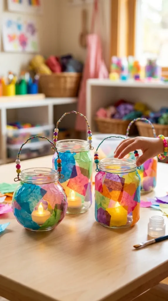 girl candle crafts for kids