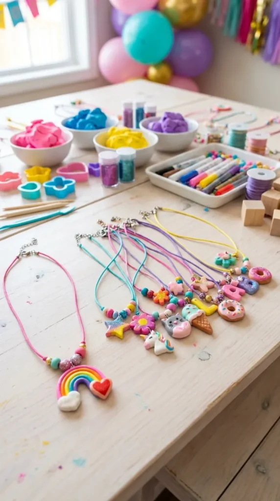 easy girls birthday party crafts