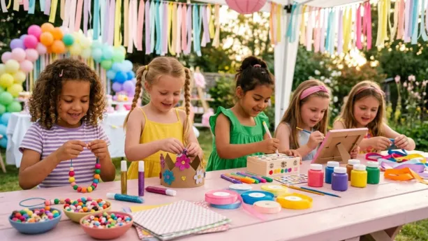 girls birthday party crafts for 10 years old