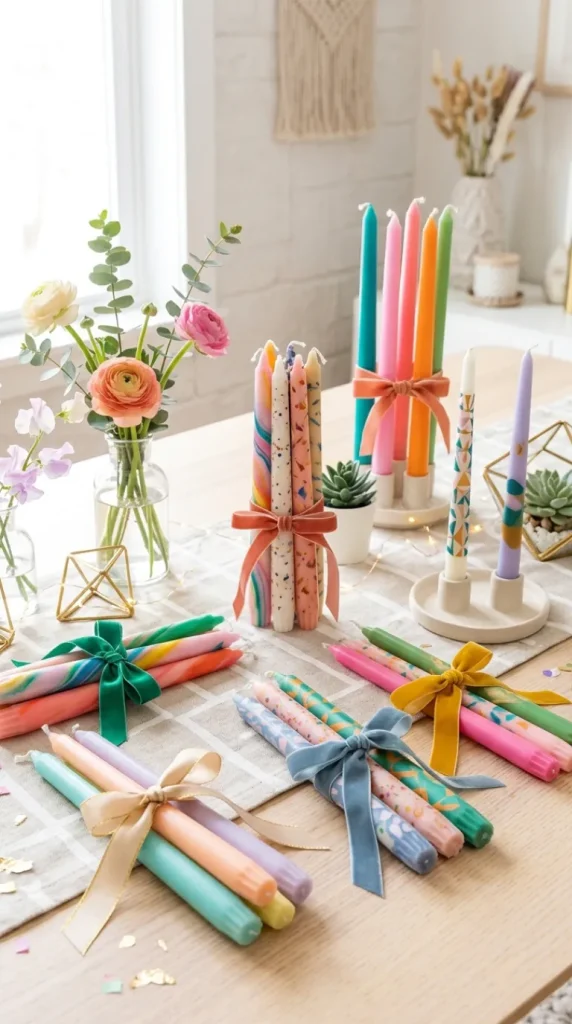 simple candle giveaway ideas