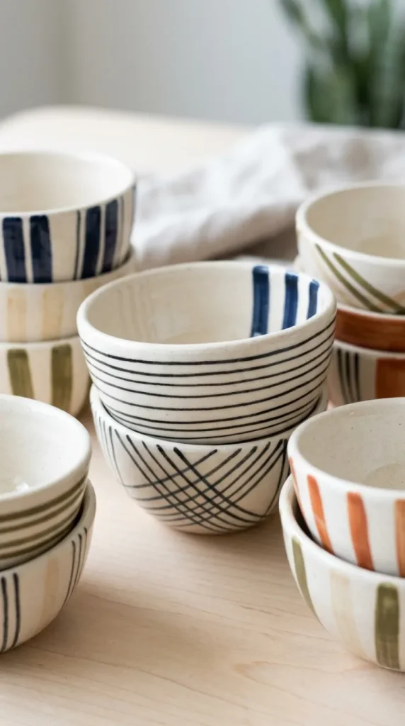 bowl pottery painting ideas