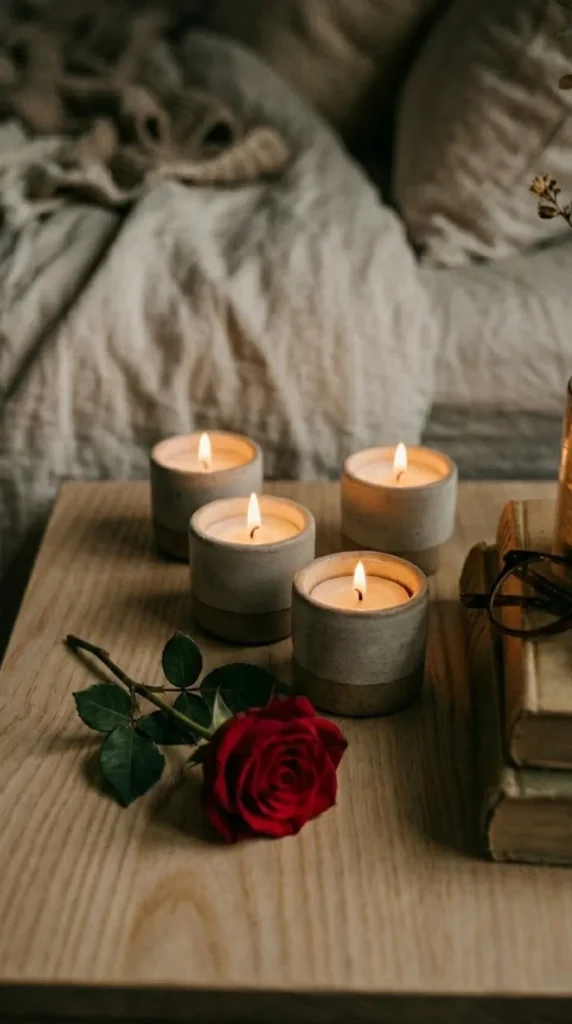 small candle business photoshoot ideas