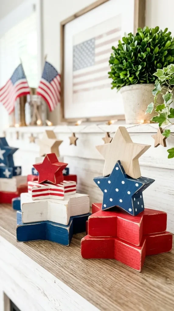 toddlers 4th of July wood crafts ideas