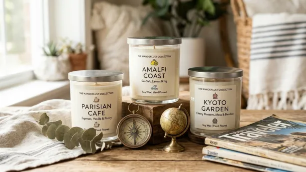 travel scented candles ideas
