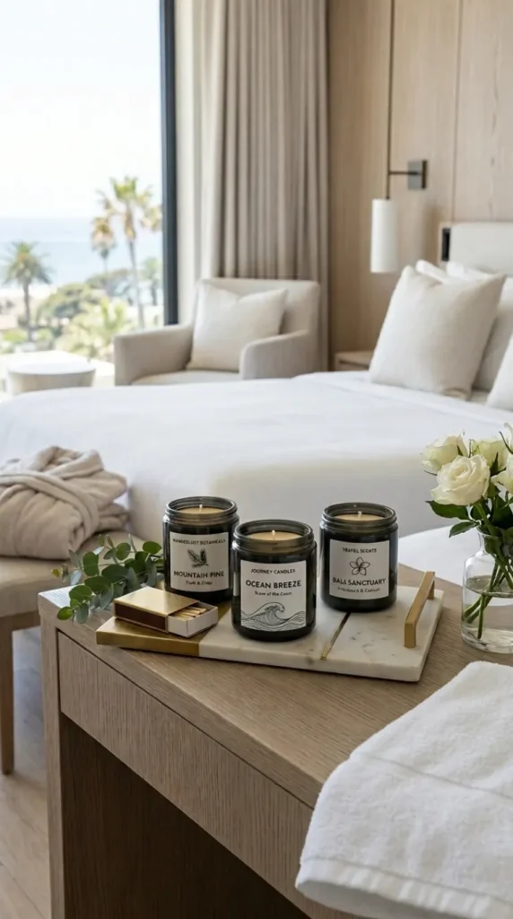 travel scented candles ideas