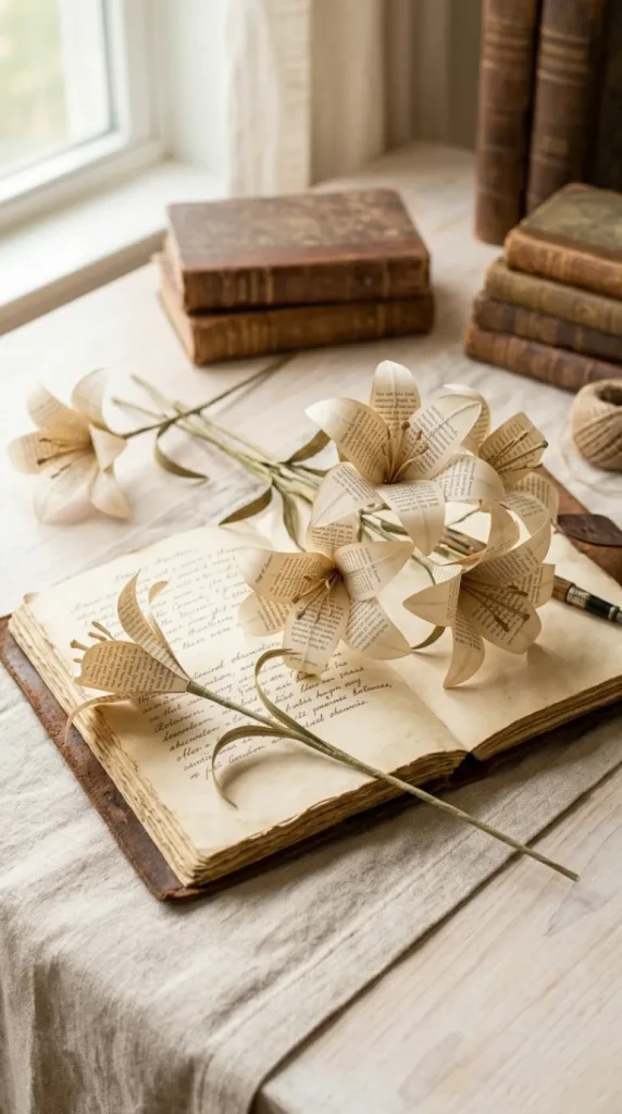 book page ideas
