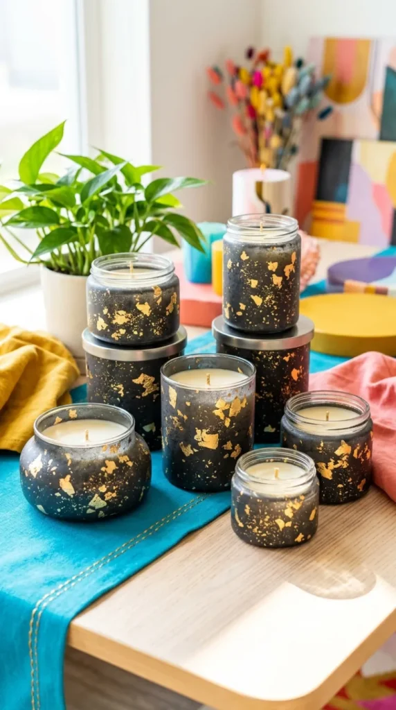 unique candle jars ideas