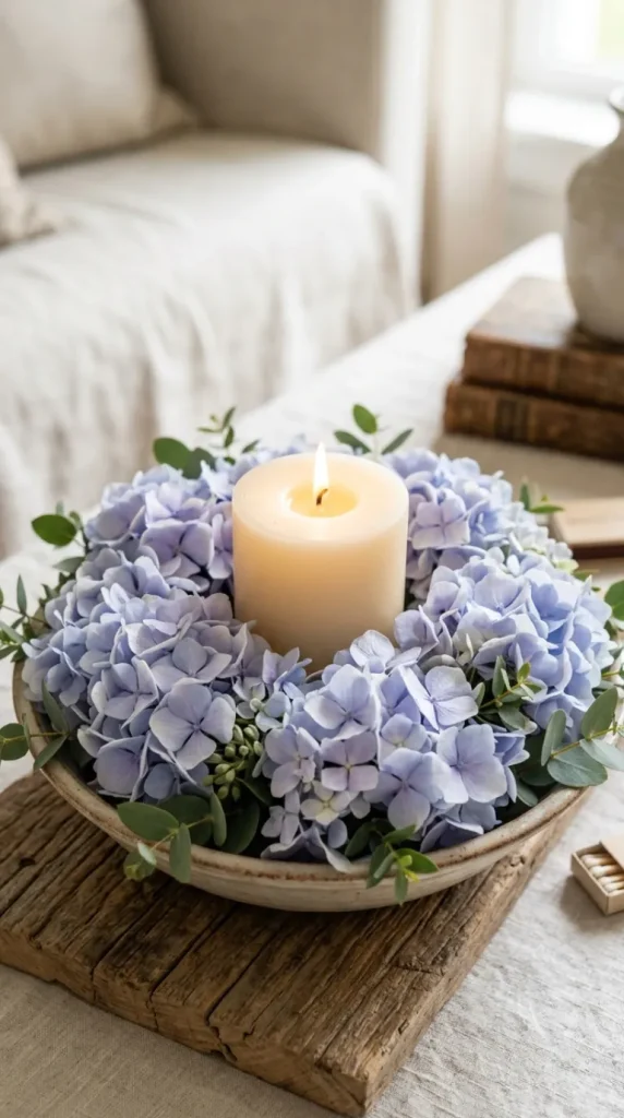 Floral Candle Decor Ideas