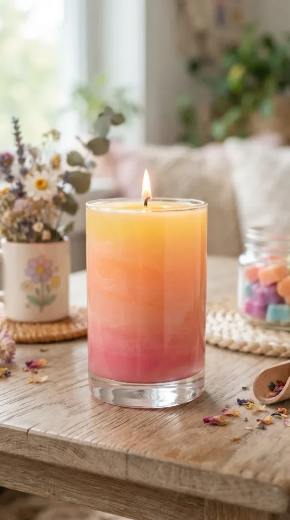 DIY candle dye ideas