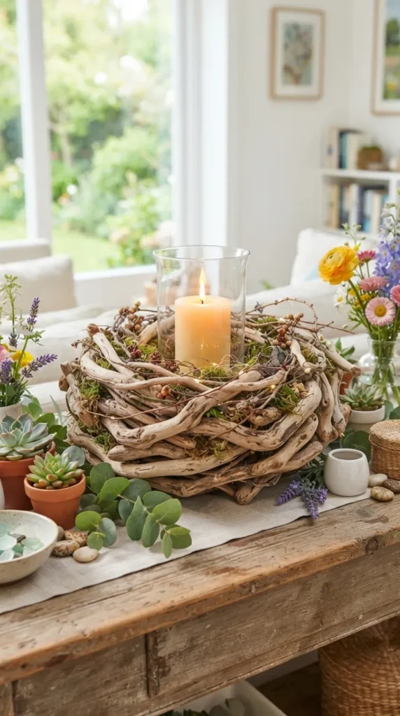 Nest Candle Decor Ideas
