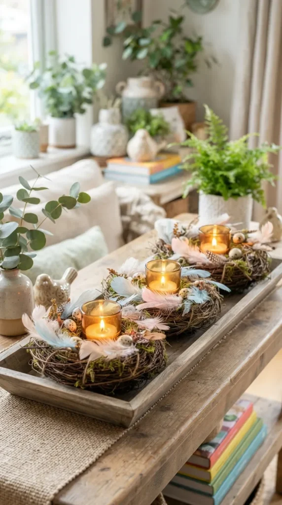 Nest Candle Decor Ideas