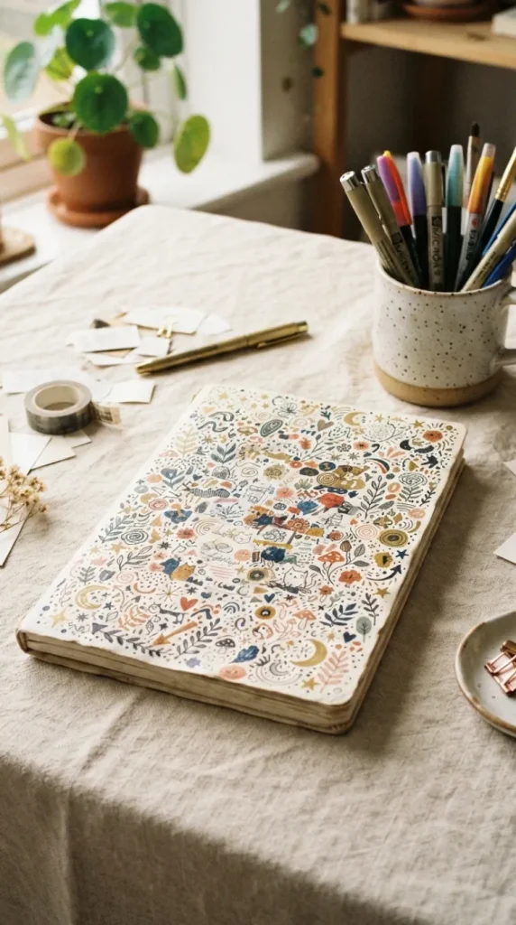 Messy journal aesthetic ideas