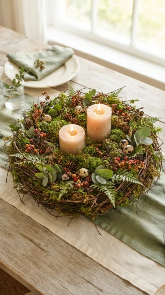 Nest Candle Decor Ideas